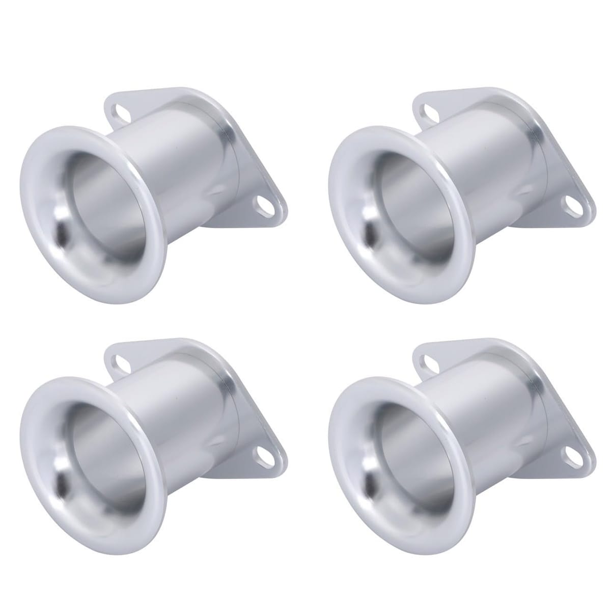 アルミ エアファンネル カール 44 × 72 mm 2個 4個 セット トヨタ AE86 等 汎用 社外品 キャブレター 交換