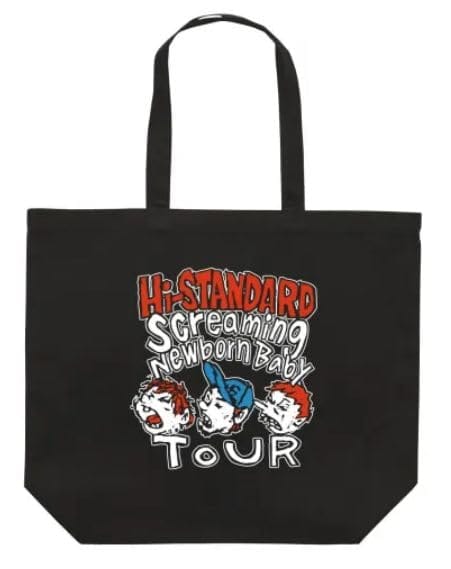 Hi-STANDARD ハイスタンダード ハイスタ グッズ 2025 SNB TOUR バッグ トートバッグ 黒