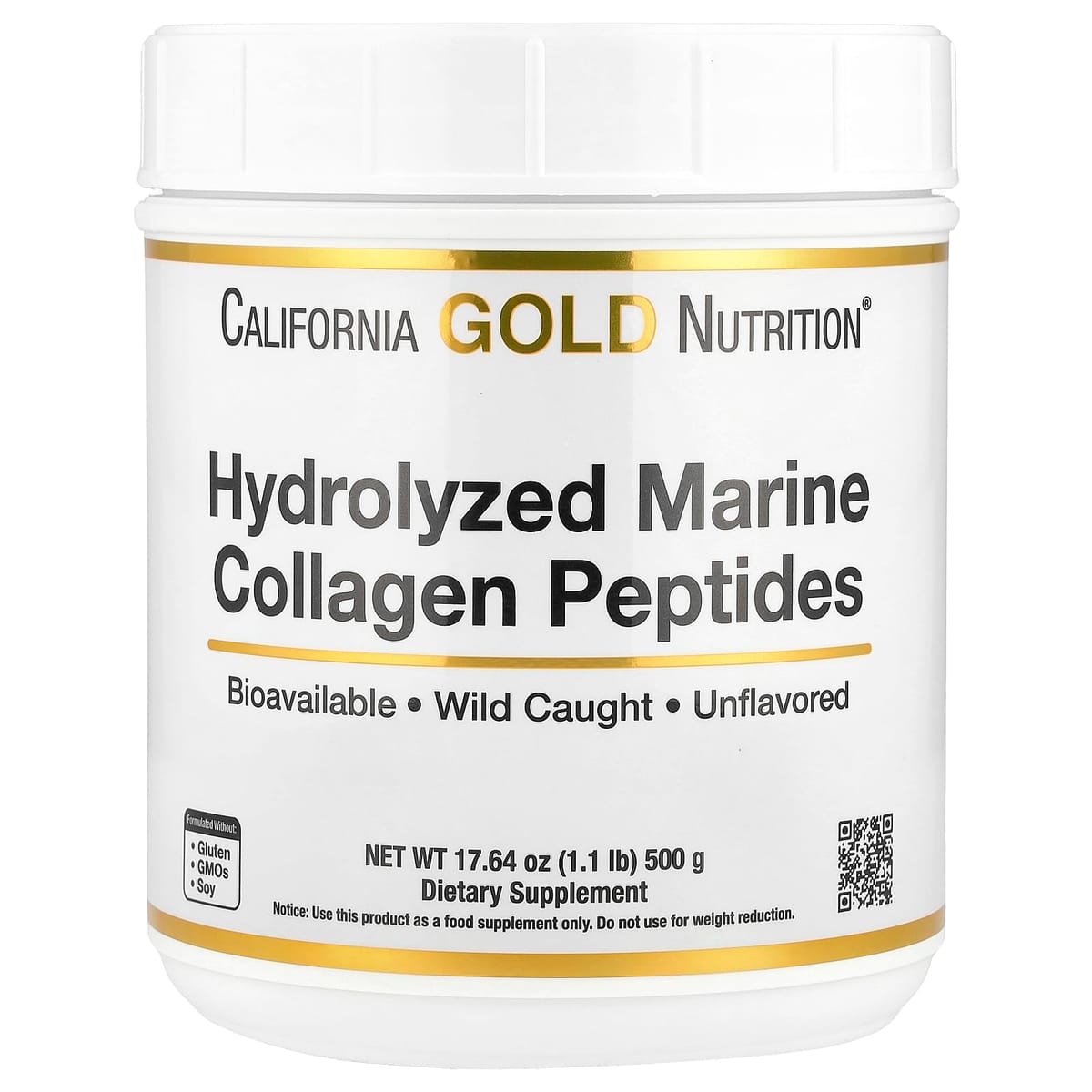 California Gold Nutrition, �ÿ�ʬ���Υ��顼����ڥץ��ɡ�̵������500g��17.64���󥹡�