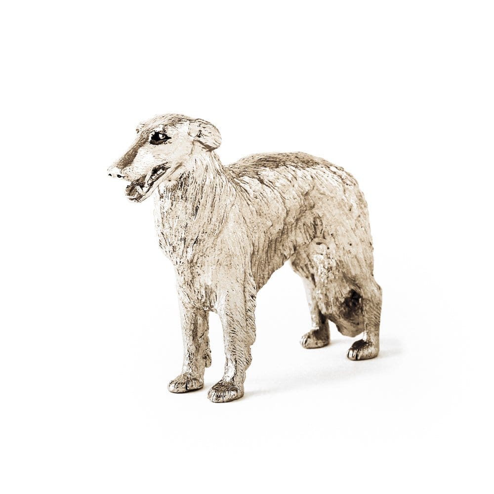 ボルゾイ イギリス製 アート ドッグ フィギュア コレクション