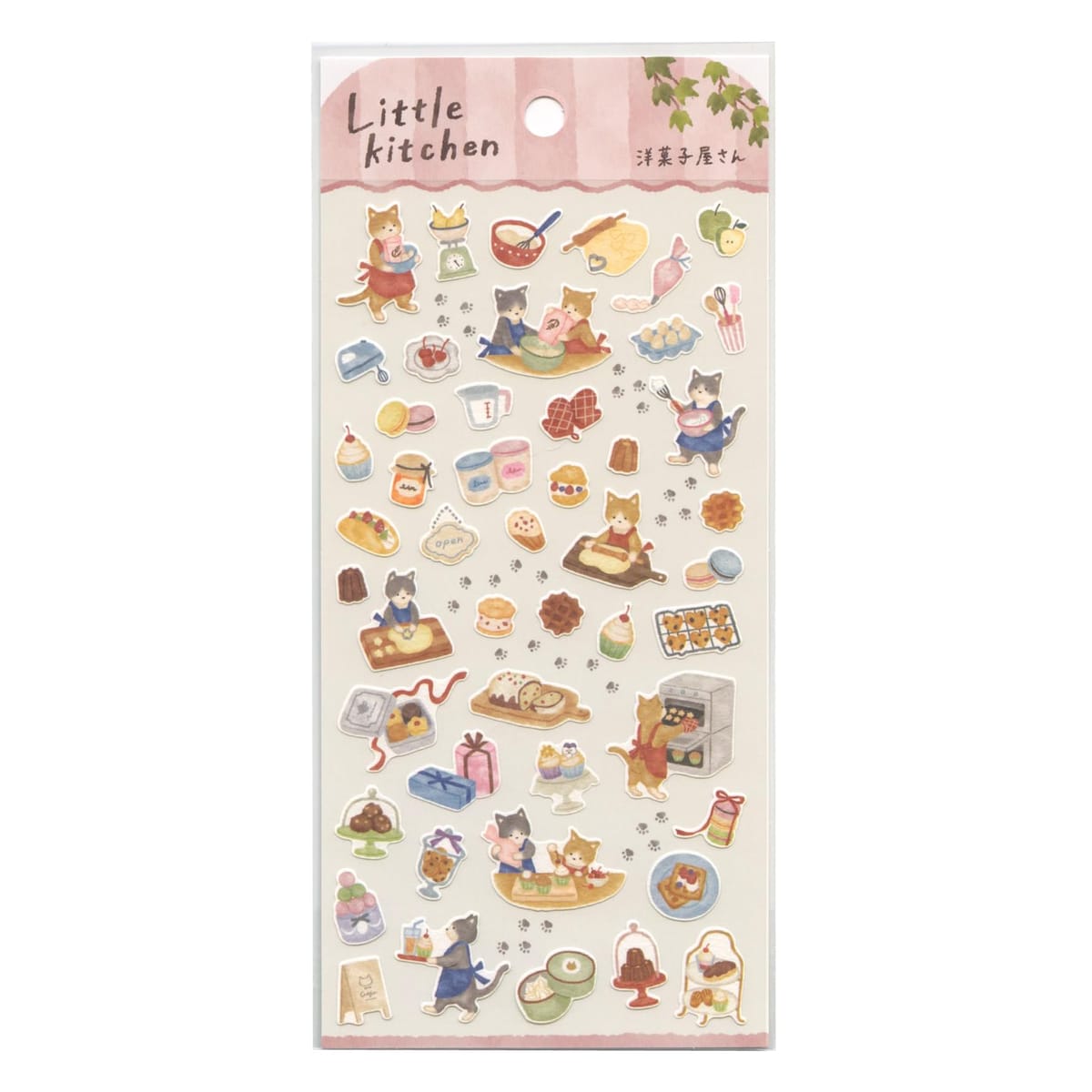 安心・安全・高品質の純日本製品シールサイズ:H175×W90mm重量:7g素材:和紙コットン 動物たちが働いている様子を描いたシールです！ 絵本を読んでいるような、ストーリー性のある構成に仕上げました♪ マンスリー手帳にもバーチカル手帳にも 使いやすいピースサイズです。