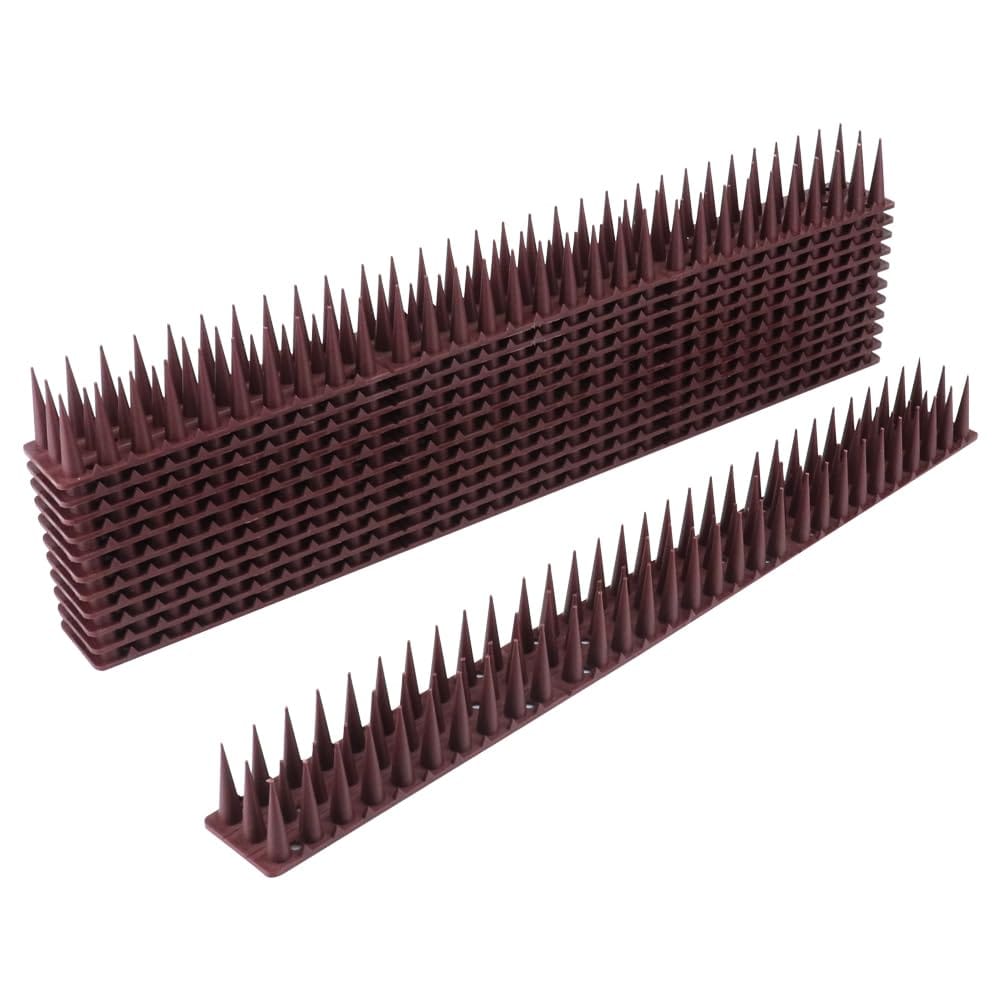 mono-deco 鳥よけスパイクシート 鳩よけシート 鳥よけグッズ 12枚 樹脂製 カット可 鳩 カラス 猫