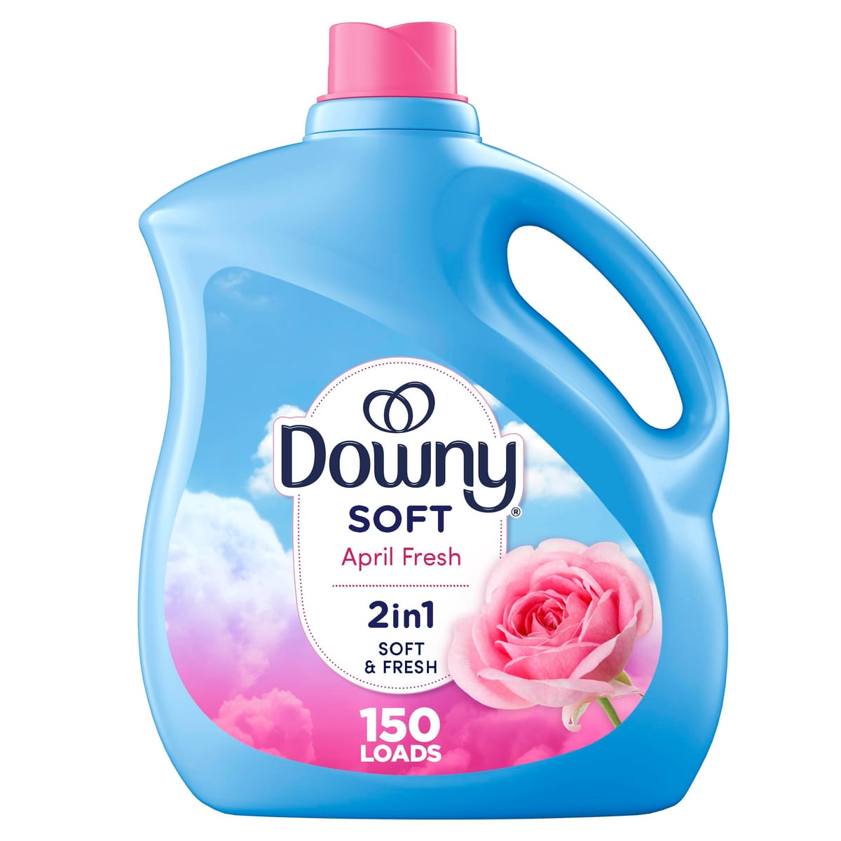 Downy Ultra Laundry Liquid Fabric Softener (Fabric Conditioner), April Fresh, 111 fl oz, 150 Loads