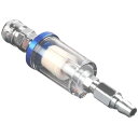 FJmark ウォーターセパレーター エアー コンプレッサー レギュレーター 水分離器 ツール カプラ付属サイズ 1/4 (1個)