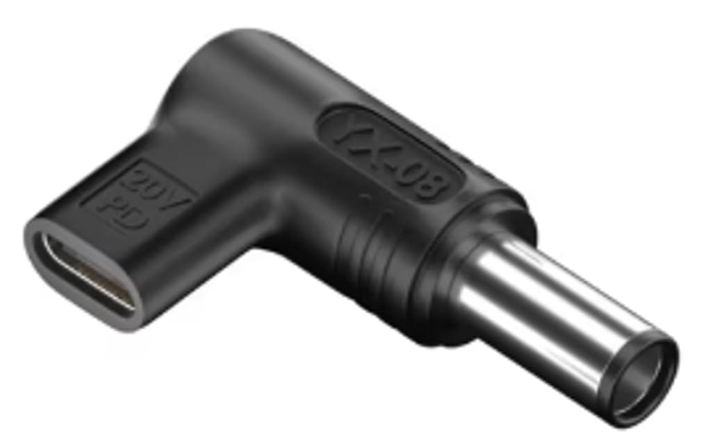 type-c dc 変換 DELL 7.4×5.0mm ノートPC PD充電 USBPD変換アダプター DC電源 USBタイプC DCプラグ ノ..