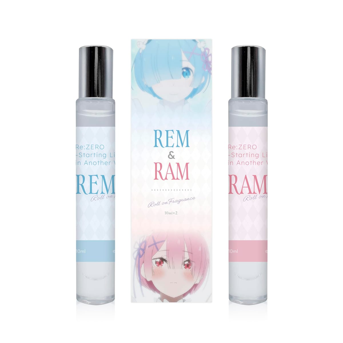 Re:ゼロから始める異世界生活 ロールオンフレグランス レム＆ラム 10ml×2