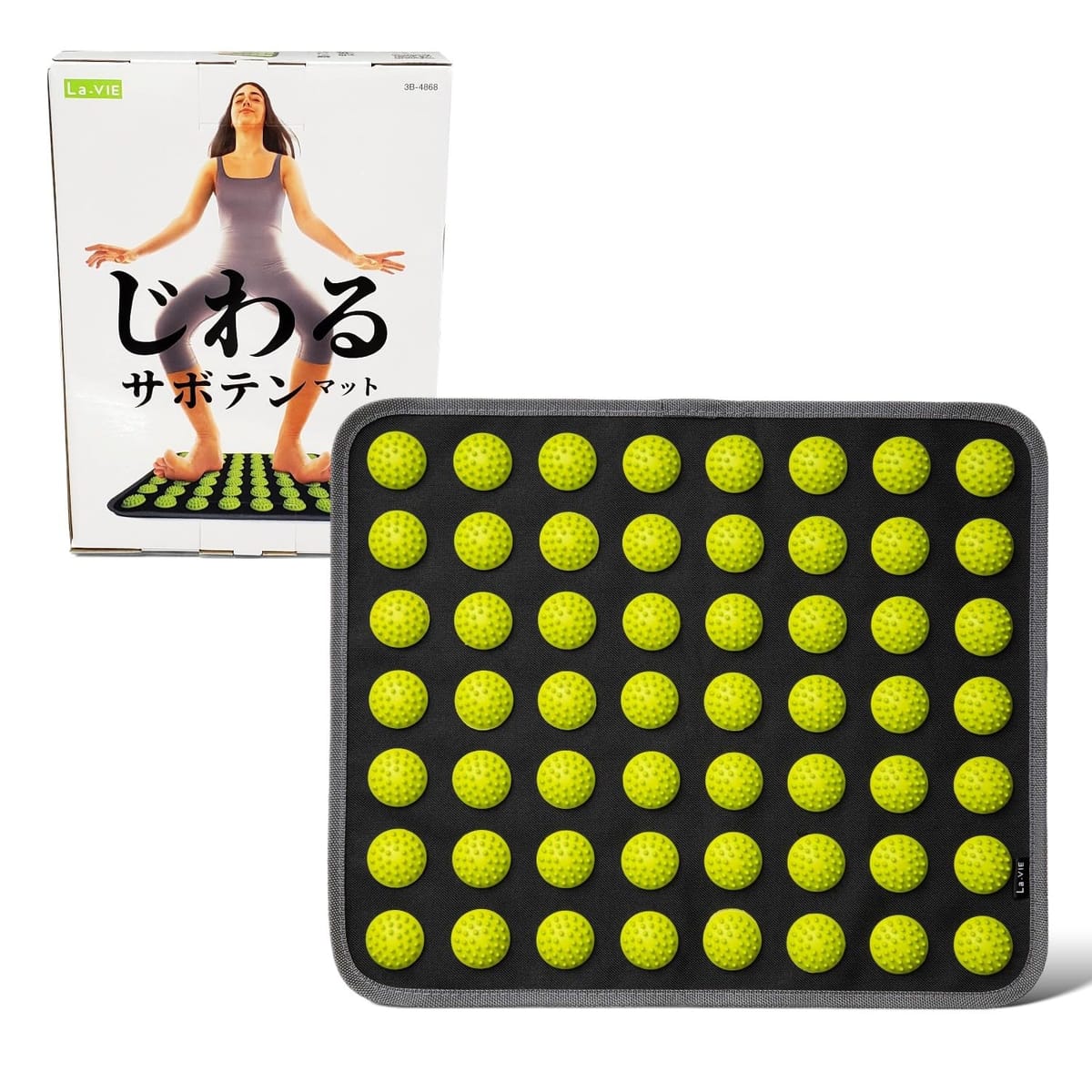 La-VIE(ラヴィ) じわるサボテンマット 足裏ケア 3B-4868【メーカー純正品】