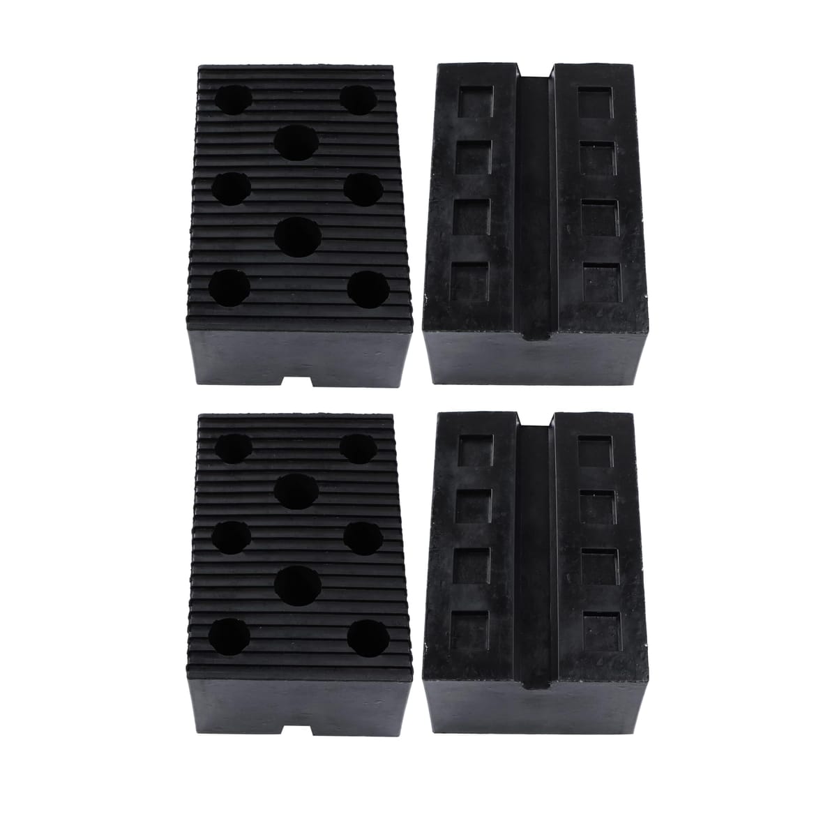 プロ仕様 自動車整備 リフト用 ゴムブロック リフトアップ 4個セット 高耐久 80mm リフトゴム リフトパッド ラバーパッド ジャッキパッド クッション 受けゴム リフトアップ ジャッキ