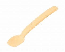 でんでんスプーン　ヘラ型 (オレンジ)