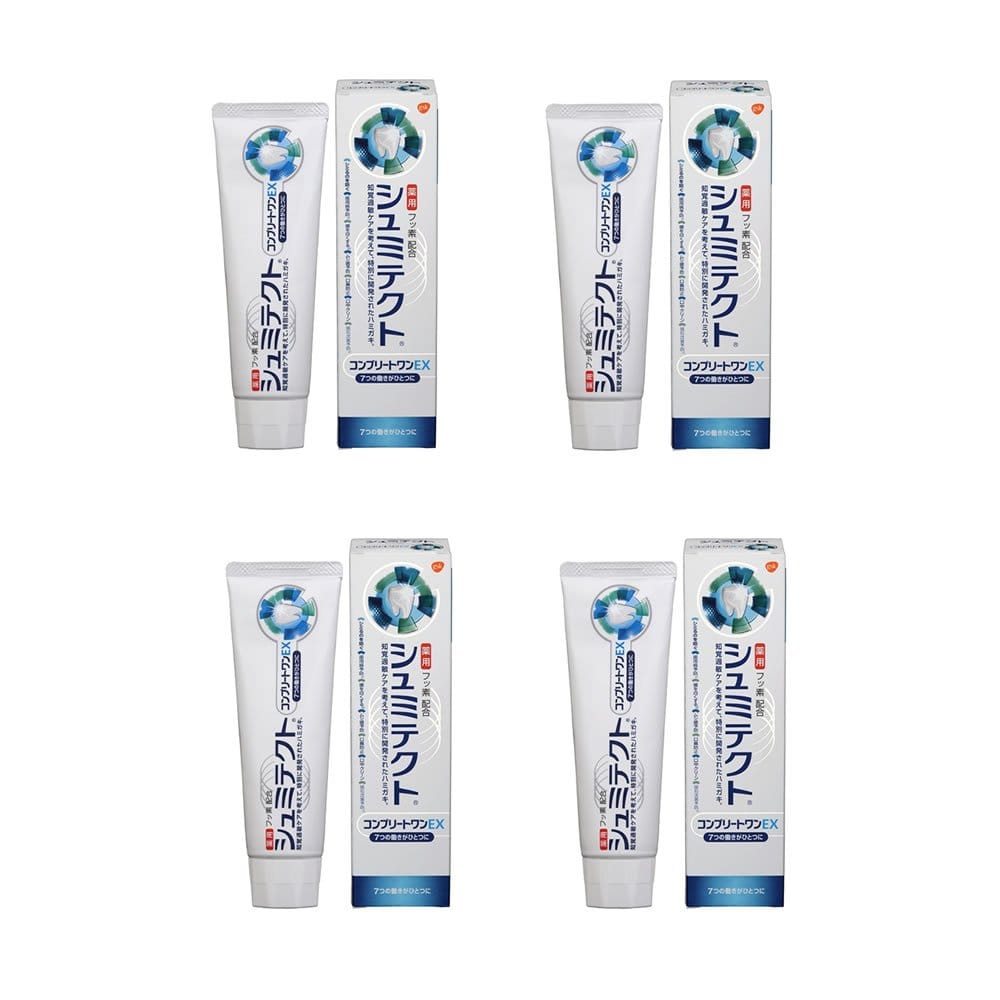 【セット品】薬用シュミテクト コンプリートワンEX 90g 【医薬部外品】×4個