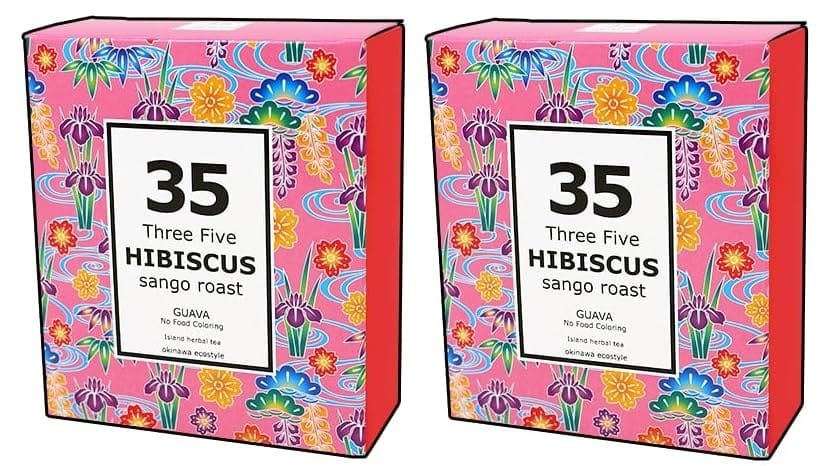 35COFFEE ハイビスカスティー 沖縄 サンゴ焙煎 テトラバッグ 10パック（1箱）