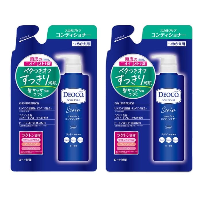 DEOCO(デオコ) スカルプケアコンディショナー 370g (詰め替え用) ×2個セット