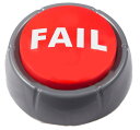 Epic Fail Button|悲しいトロンボーン効果音ボタン(電池付属)新学期クリスマスホリデーストッキングスタッファーギフトオフィスデスクセールスマーケテ...