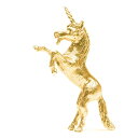ユニコーン 22ct ゴールドプレート イギリス製 アート フィギュア コレクション