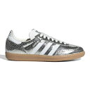 originals アディダス オリジナルス SAMBA OG W シルバーメタリック サンバ JR0035 シューズ レディース【25.0cm-Silver(JR0035)】(4)