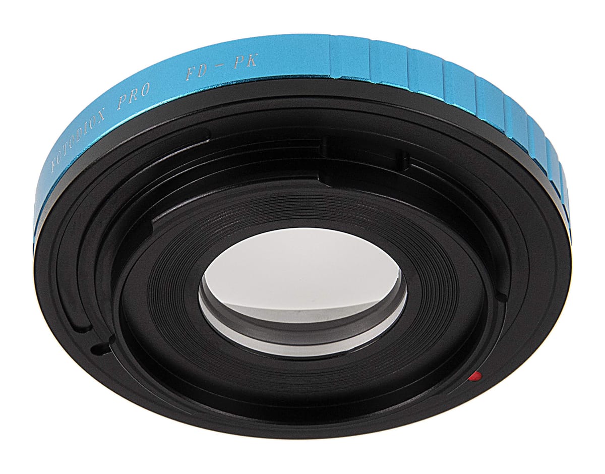 Fotodiox Pro��󥺥ޥ���ȥ����ץ�����Canon FD��FL��󥺤���ڥ󥿥å���K(PK)�ǥ��������ե���顢FD-PK Pro���֥�å�