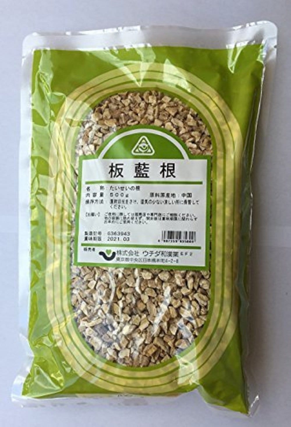 ウチダ和漢薬 板藍根 バンランコン ばんらんこん 500g