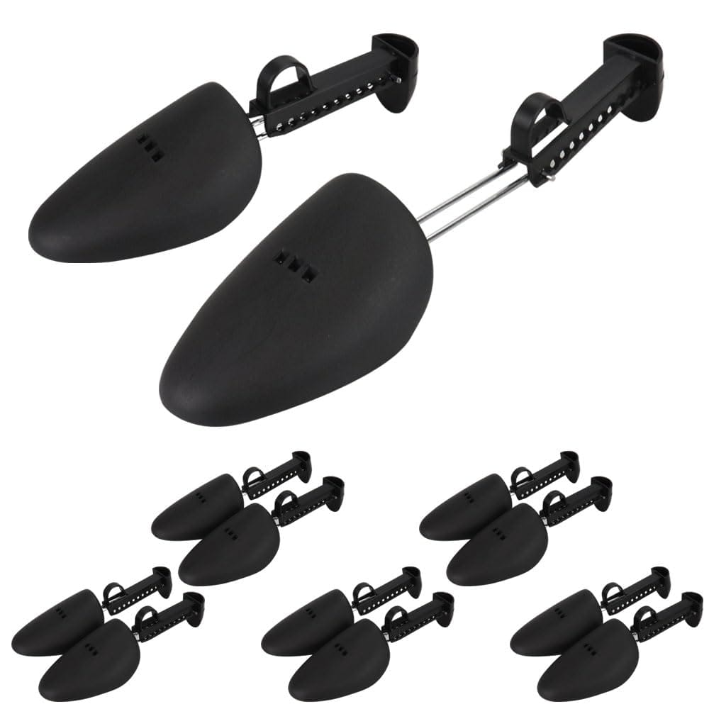 シューズキーパー 6足 型崩れ&シワ防止 サイズ調整 スニーカー 男女兼用 靴整形 長期保管