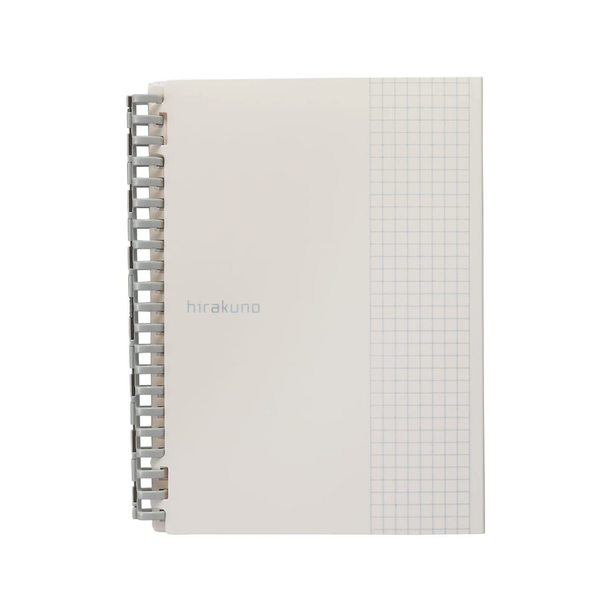 【商品】縦型リーフと横型リーフを一緒に持ち運びできる二つ折りタイプノート。【材質】表紙／ポリプロピレン（生地厚0.75mm）、とじ具／ポリカーボネート、リーフ／上質紙【収容量】B6リーフ10枚・セミB5Eリーフ10枚【寸法】幅145mm×奥...