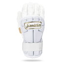 Franklin Sports 野球ハンド+リストガード - PRT LGシリーズ 大人用ハンド + バッティング用手首プロテクター - 保護手、手首シールド - 右手+左手ヒッター - フリーサイズ - 大人用