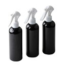 RYOHIN Lab.(良品ラボ) スプレーボトル アルコール対応 300ml ミスト 遮光 小分けボトル 霧吹き 漏れ防止 大容量 3本セット