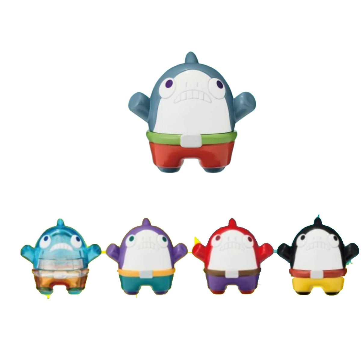 ブシロードクリエイティブ SHARK 怪獣の友達 コレクションフィギュア × 全5種セット フルコンプ ガチャ..