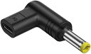 レッツノート acアダプター Let's note Type-C変換 5.5×2.5mm(15V)ノートPC 100W 充電器 USBPD 変換アダプター DC電源 トリガープラグ USBタイプC DCプラグ Pana/パナソニック