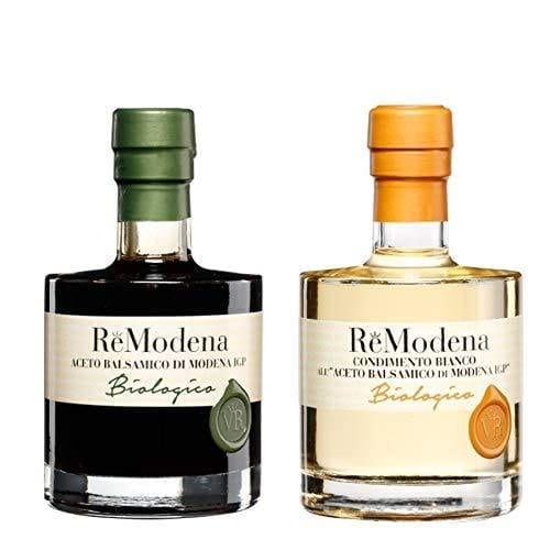 ReModena バルサミコ酢 ホワイトバルサミコ オーガニック 無添加 モデナ産 EUROPEAN BIO認証 100ml 2本..