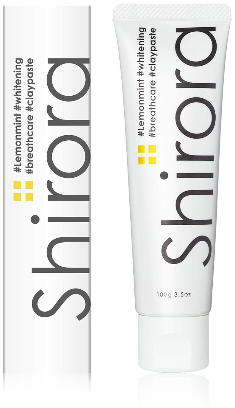 Shirora(シローラ) 薬用 歯磨き粉 ホワイトニング 【医薬部外品×レモン味×研磨剤不使用で歯に優しいフリー処方×100g】