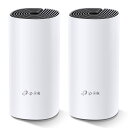 TP-Link メッシュ Wi-Fi システム 無線LANルータ― AC1200 867 + 300 Mbps デュアルバンド Deco M4 2ユニット ホワ...
