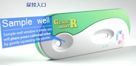 男の子・女の子？赤ちゃん性別予測キット!（GENDER maker Boy or Girl） 1個 (x 1) [並行輸入品]