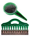 S.fields.inc 種まき機 穴あけ器 手動 シーダーセット 播種機 穴掘り 野菜 ガーデニング 家庭菜園 園芸