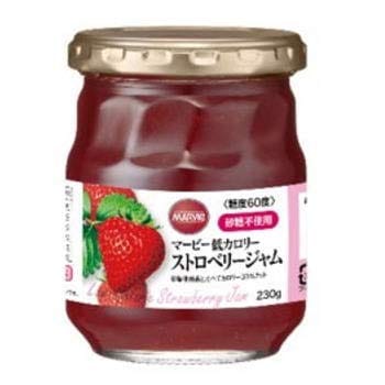 マービー低カロリーストロベリージャム瓶詰タイプ 230g