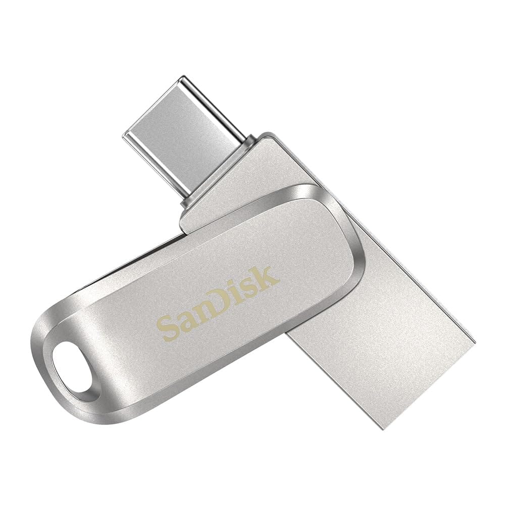 SanDisk ウルトラデュアルドライブ Luxe USB Type-C。