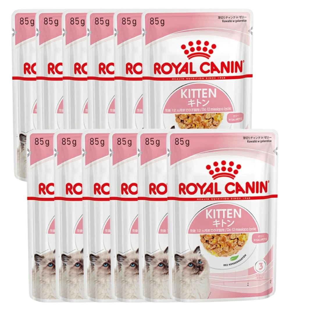 ロイヤルカナン キトン グレービー 子猫用 ウェット パウチ 85g 12個 セット