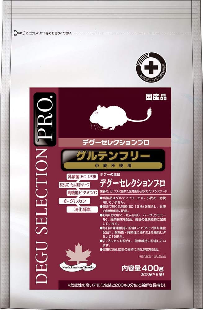 イースター デグーセレクションプロ グルテンフリー 400g