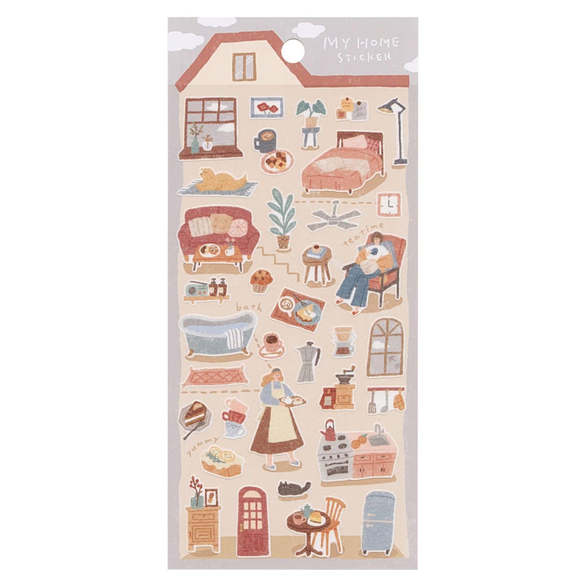 マイホームステッカー 【おやつタイム】 82101