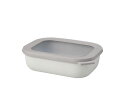 ロスティメパル(Daisy Rosti Mepal) 保存容器 サーキュラ レクタンギュラー 1000ml ノルディックホワイト 998237