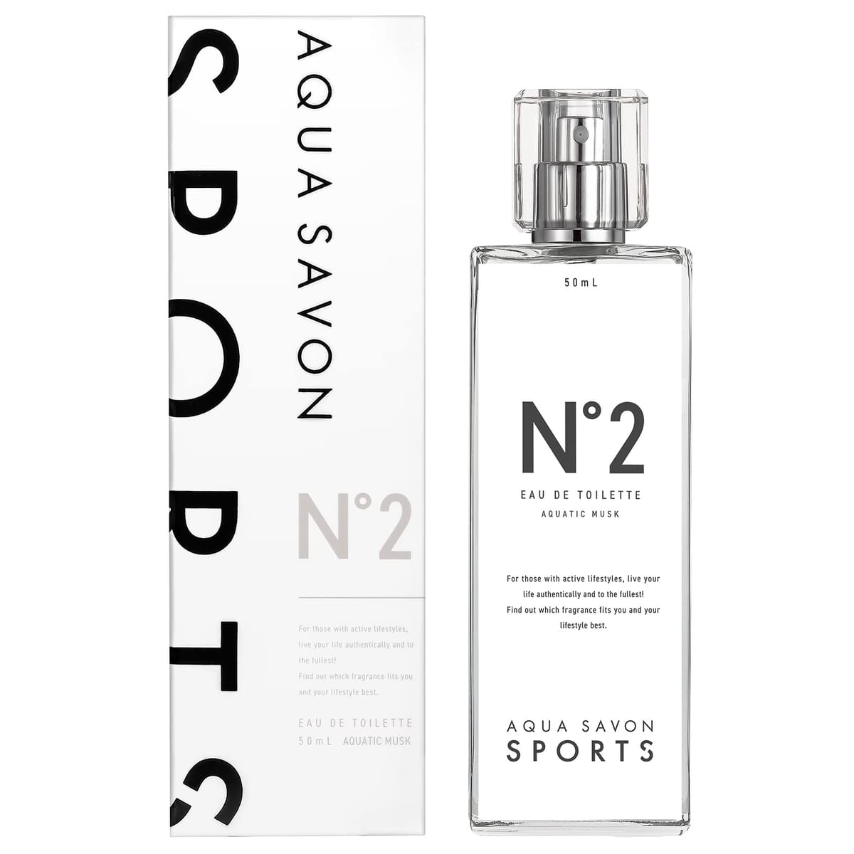 AQUA SAVON(アクアシャボン) アクアシャボン スポーツ オードトワレ NO.2 50mL