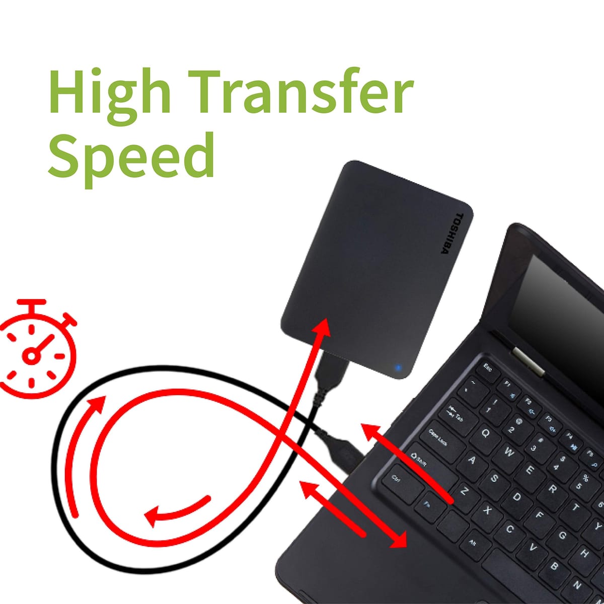 TOSHIBA USB3.0�б�/�ݡ����֥� HDD HDTB510AK3AA