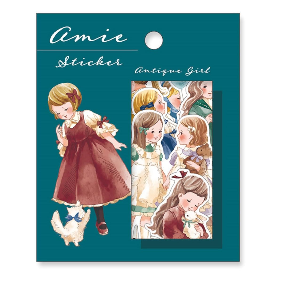 日本製 made in japan素材：上質紙内容：10柄×各4枚（計40枚） お洒落なデコレーションに欠かせない女の子のピースが集まったフレークシールです。高品質な上質紙を使った安心の日本製！どのテイストの女の子もポージングやサイズ感にバリエーションがある個性豊かなデザインが魅力的なシール。いつもと違うデコレーションを楽しみたい方におすすめです。。。内容:10柄×各4枚。シールサイズ:H82×W58mm内。※詳細画像に別イラストの商品を使用しております。サイズ：縦=110mm　横=90mm　厚さ=2mm。イラスト。表紙パターン：女の人。