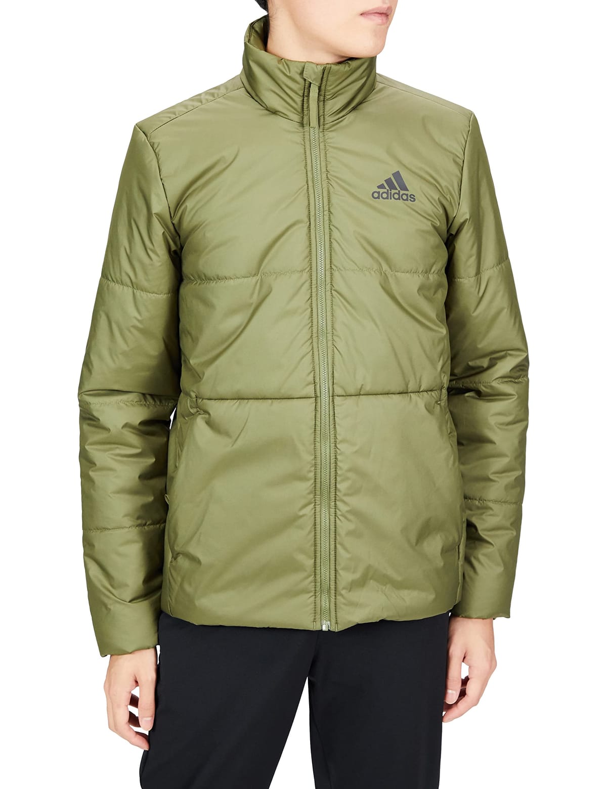 [アディダス] BSC 3ストライプス インサレーション ジャケット UW522 メンズ フォーカスオリーブ (HG62..