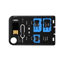 MOBO SIMカード変換アダプタ マルチツール 「 Card Storage 」 イジェクトピン / microSDカードリーダー付属 AM-SACS-01