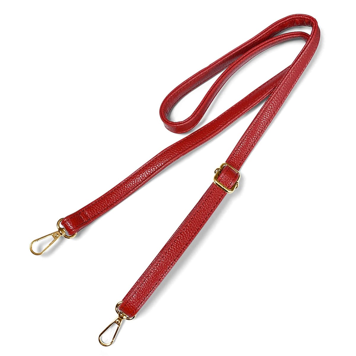 [UTK Usagi To Kame] ショルダー ストラップ ベルト カバン バッグ用 PU レザー 革 細め 5色展開 80cm-130cm 調節可能