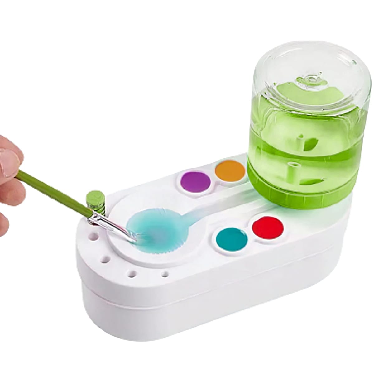 heizi 筆洗い ブラシリンサー コンパクト プラモデル 模型 水彩 筆洗い機 筆洗器