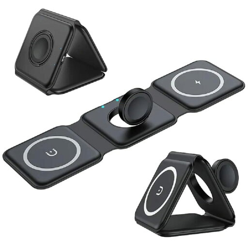 hotimp® 3in1 三つ折りコンパクト 折り畳み ケーブル1本 ワイヤレス 急速 USB TypeC iPhone Apple Watch Air Pods 同時急速充電 置くだけ充電 充電スタンド iPhone16 iPhone15 iPhone hotimp® 3in1 三つ折りコンパクト 折り畳み ケーブル1本 ワイヤレス 急速 USB TypeC iPhone Apple Watch Air Pods 同時急速充電 置くだけ充電 充電スタンド iPhone16 iPhone15 iPhone