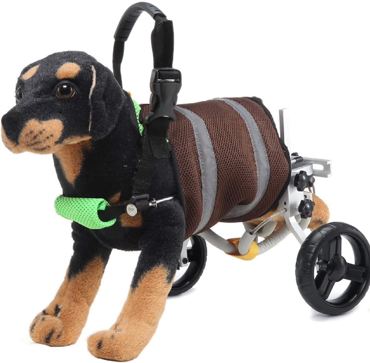 sac taske 犬用 車いす ペット 歩行器 小型犬用 車椅子 ドックウォーカー 補助輪 1