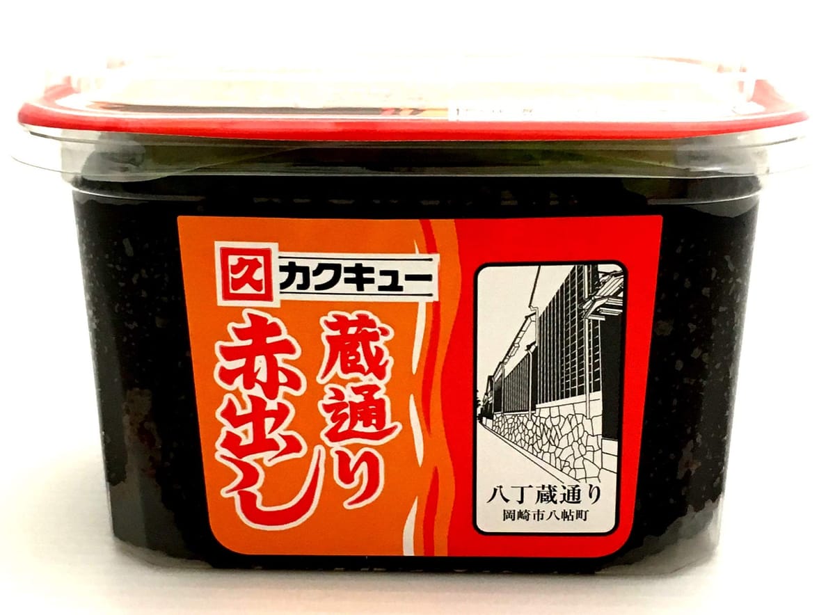 カクキュー 蔵通り 赤出し 赤味噌 500g