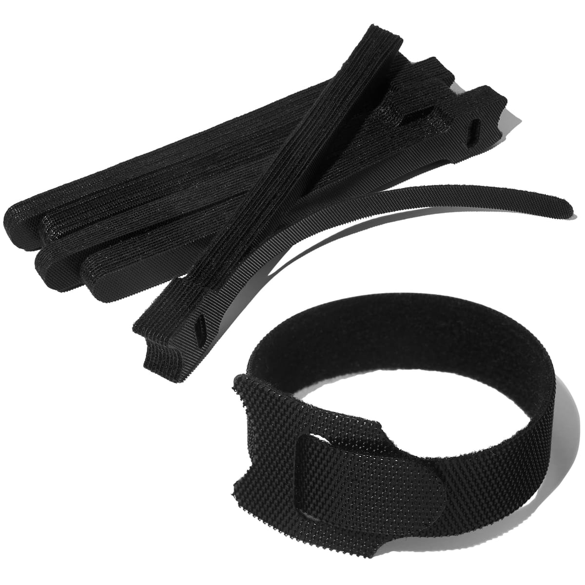 【繰り返し使える】 ritoa 結束バンドでごちゃつく配線コードをスッキリ整理 面ファスナー付きで簡 ...