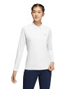 アディダス ストレッチ ライトウェイト長袖ボタンダウンシャツ EAU23 レディース adidas 2023春夏モデル 日本正規品 XL ホワイト